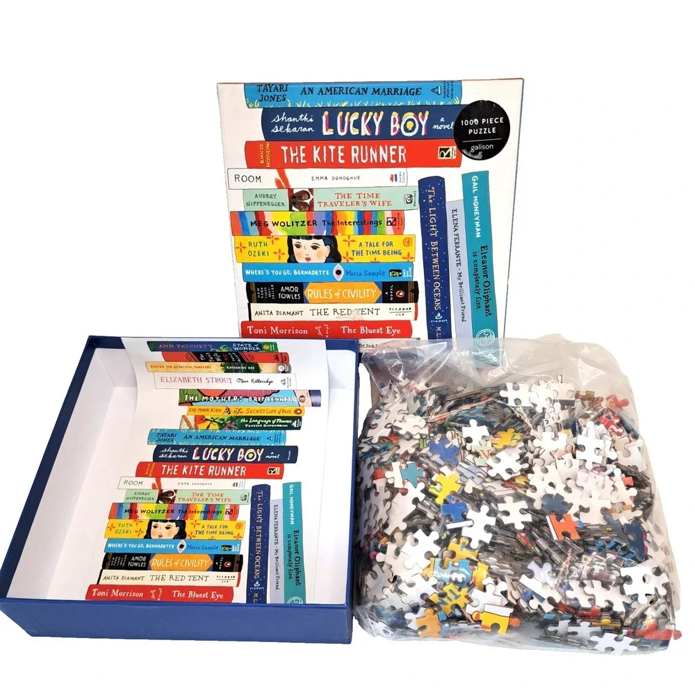 Bibliophile Book Club Darlings 1000 Piece Puzzle Galison 2019 NEW